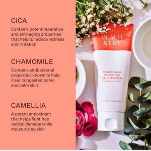 Peach & Lily Power Calm Hydrating Gel Cleanser Travel Size 30ml